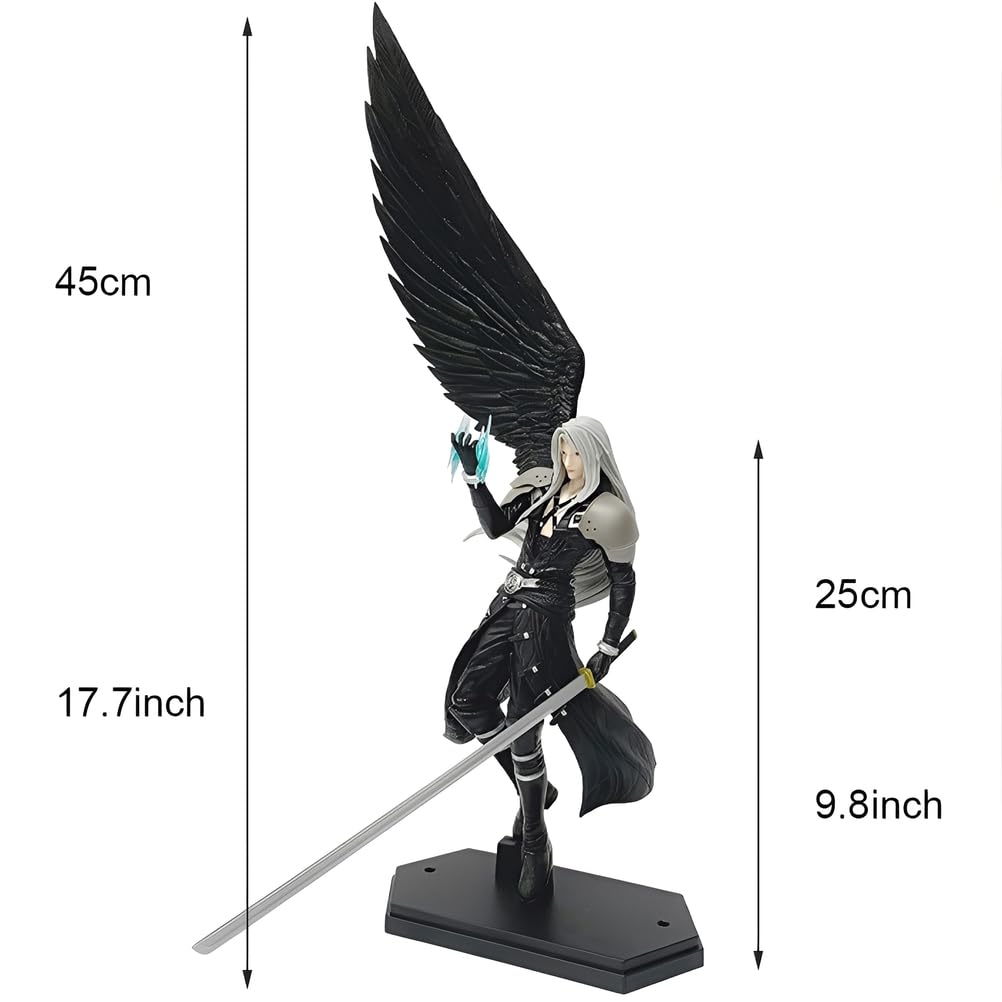 FF7 Sephiroth Statue Final Game Merch Fantasy Fan Sammlerstück Startseite Dekoration
