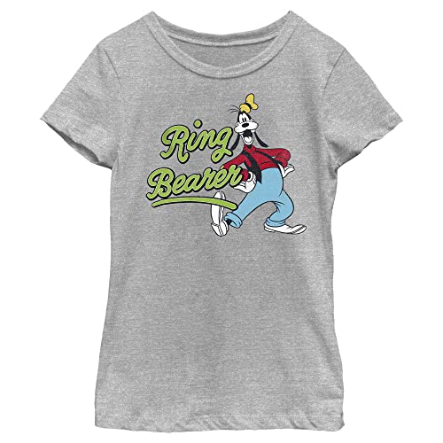 T-shirt col rond fille Disney Dingo aux finitions soignées M