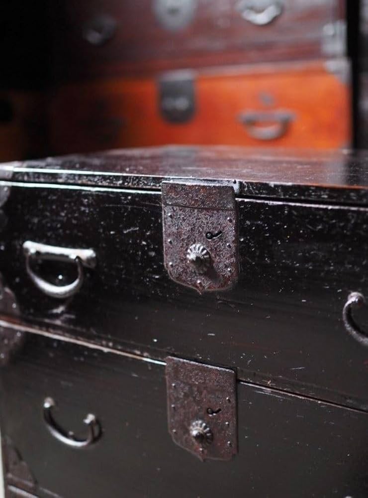 最終再値下げ　時代箪笥　2/5までに発送希望！ 桐の時代箪笥 B0782｜赤富士竜オンラインショップ｜時代家具・古