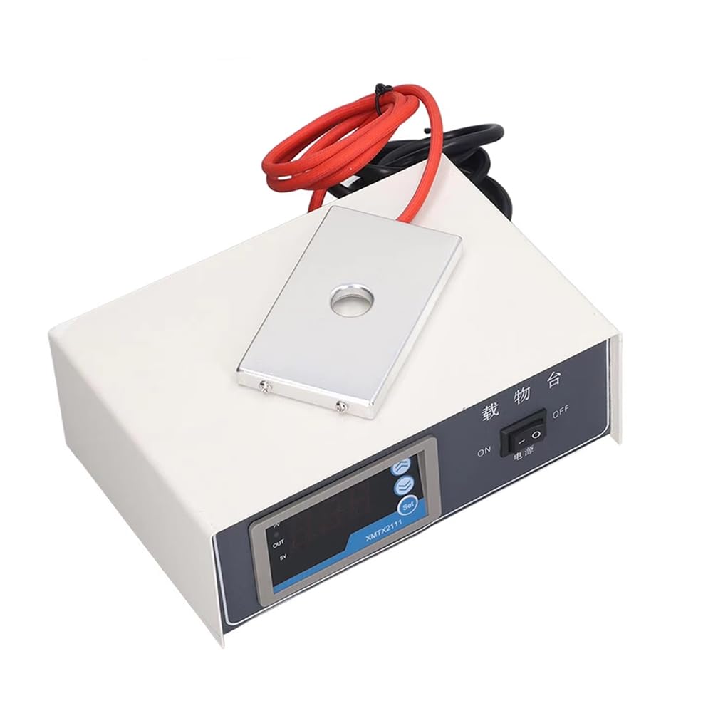 Jnchdghwa As Shown Animal Artificial Insemination Equipment 220V Microscope Temperature Control Stage Digital Constant Temperature Stage