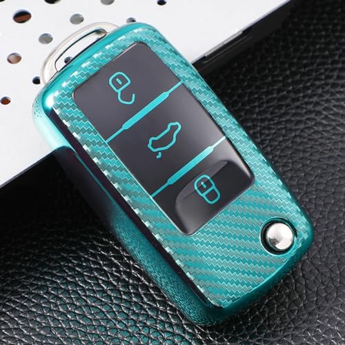 Funda para llave de Tiguan y Polo con TPU flexible antichoque texturizado