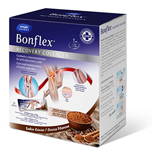 Mayla Bonflex Articulaciones Recovery Collagen Sabor Cacao, 30Sticks