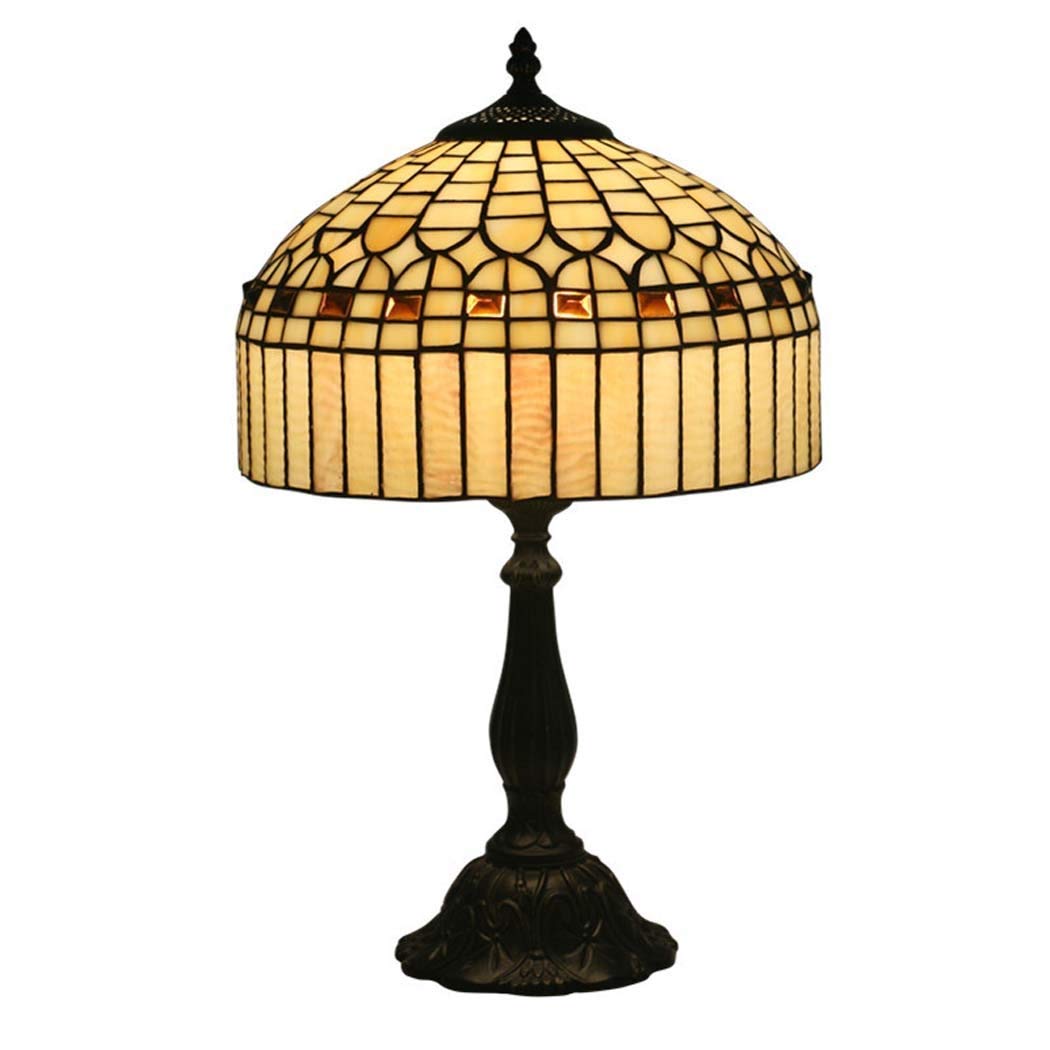 Lampe de table libellule cadeau idéal vitrail déco maison - 8