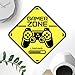 Gamer Zone porta segno adesivo parete arte camera da letto ragazzi camera da letto decorazione gioco adesivi carta da parati adesivi ragazzo gioco vinile decorazione bambino bambino bambino bambino