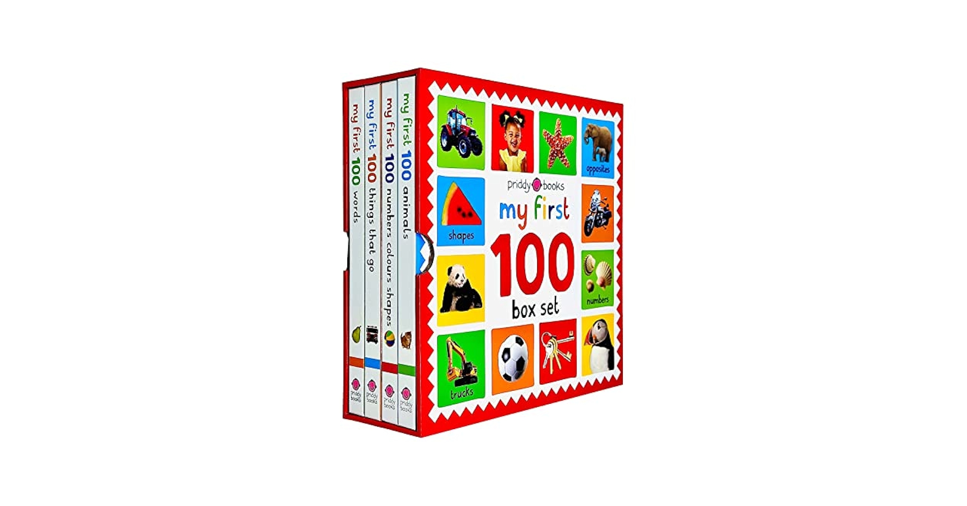 はじめての100ブックセット Priddy Books 最新9冊セット First 100 Board Book Box Set - Priddy Books