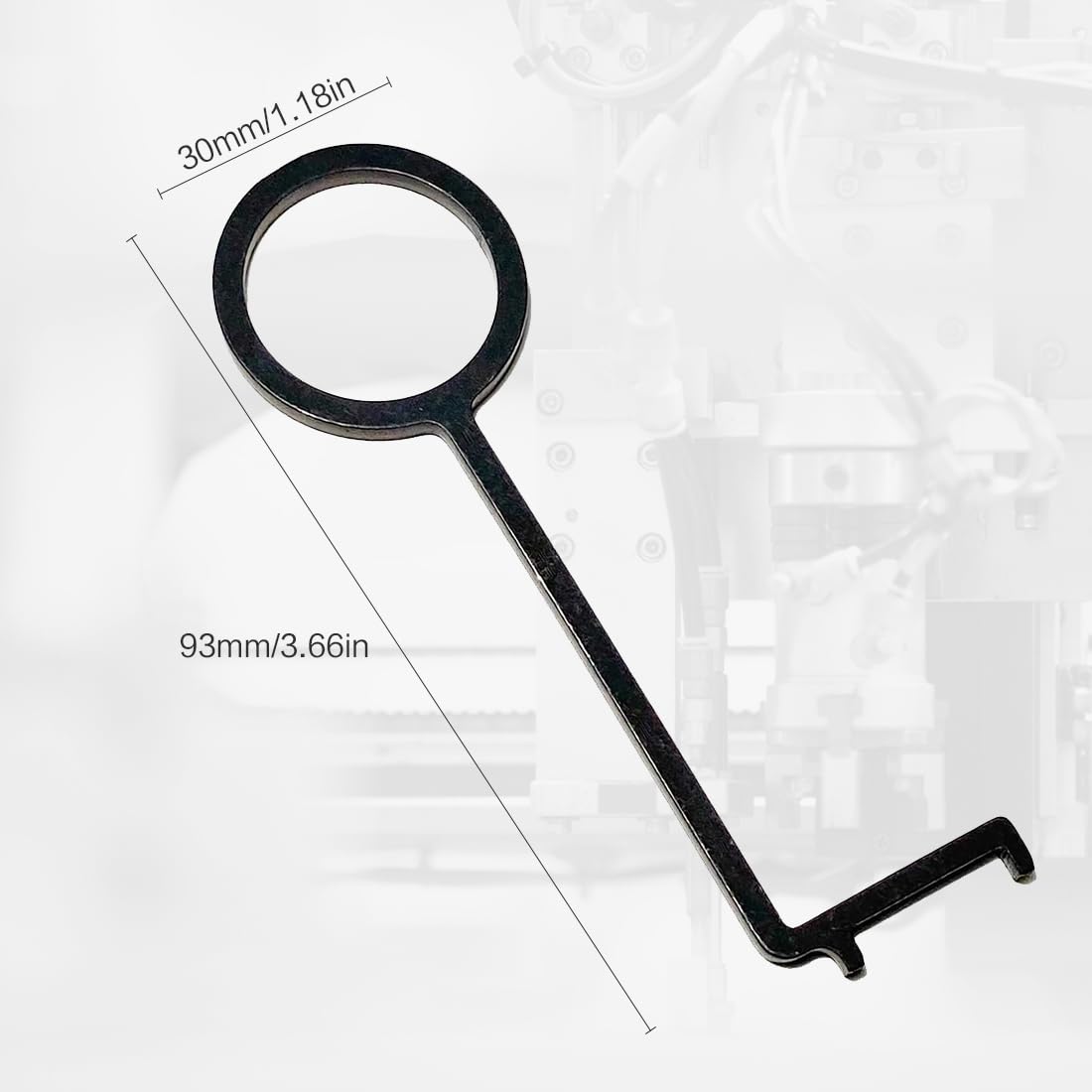 2 Pezzi Psa Belt Gauge Key Tool For Puretech Timing Belts 1.0 And 1.2, Timing Belt Wear Test Tool Psa, Oem G-0109-6 1643190080 Compatible With Citroen, Peugeot, Opel
