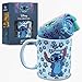 Produktbild Disney Tasse und Socken Damen Set Stitch Geschenk Set (Blau Stitch)