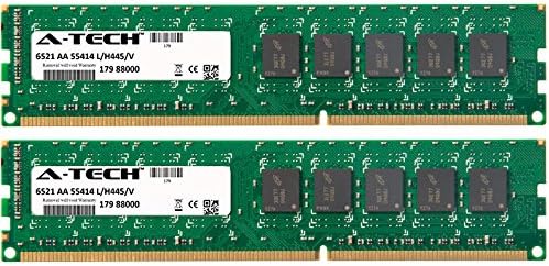 A-Tech 8GB KIT (2 x 4GB) For HP-Compaq Workstation Series z200 z200 (SFF) Z210 (ECC Unbuffered) Z420 (ECC Unbuffered) Z620 (ECC Unbuf. DIMM DDR3 ECC Unbuffered PC3-10600 1333MHz Single Rank RAM Memory