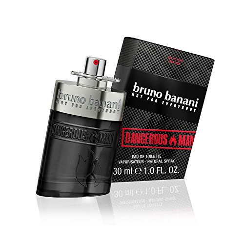 bruno banani Dangerous Man - Eau de Toilette Natural Spray - Unwiderstehlich-aufregendes Herren Parfüm - 1er Pack (1 x 30ml) Cover