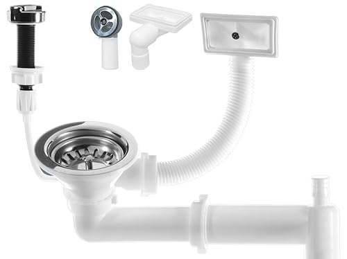 Manestein - Set di scarico per lavello da cucina