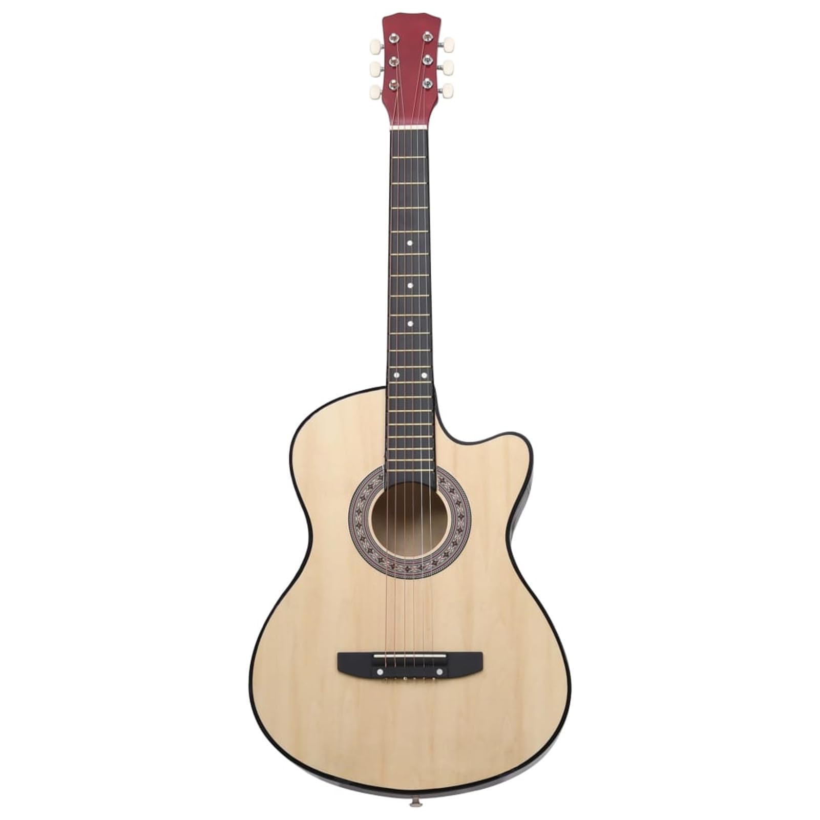 Chitarra Acustica Western con 6 Corde 38" in Legno di Tiglio,Arte e Svago,Hobby e Arti Creative,Strumenti Musicali,Strumenti a Corda,Chitarre-70130