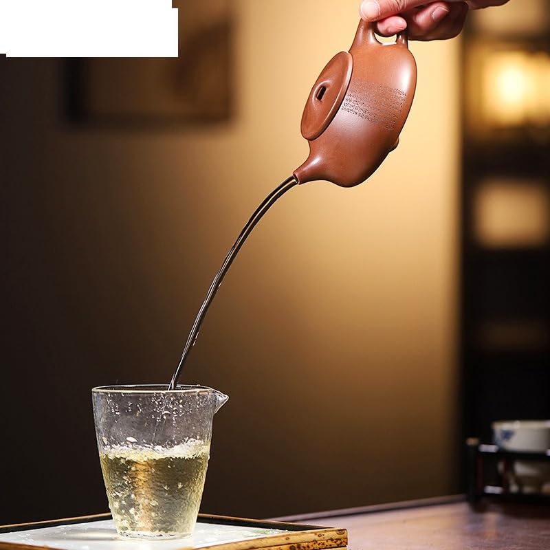 Teiere Teiere di Argilla Viola da 230 ml Pentola Fatta a Mano Minerale Grezzo Dicaoqing Fango Tea Maker Bollitore Cinese Zisha Tea Set Teiere Caffettiera Teiera