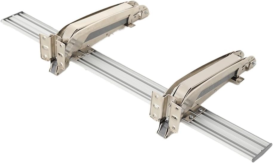 Lateral Opening Door Hinge Set, 180° Parallel Opening Cabinet Wardrobe Door Sliding Cabinet Wardrobe Door Sliding Hinge Set, Load-Bearing 15.4lb Heavy Duty