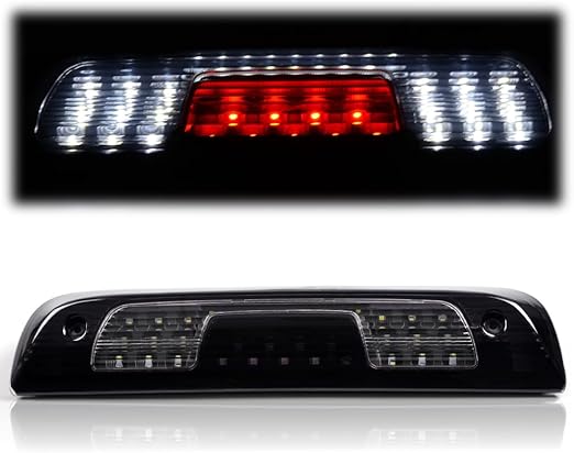 GRAND ORANGE Lamp LED Third 3rd Brake Light Compatible with 2014-2018 Chevy Silverado GMC Sierra Cargo Tail Light Lamp Smoke Lens