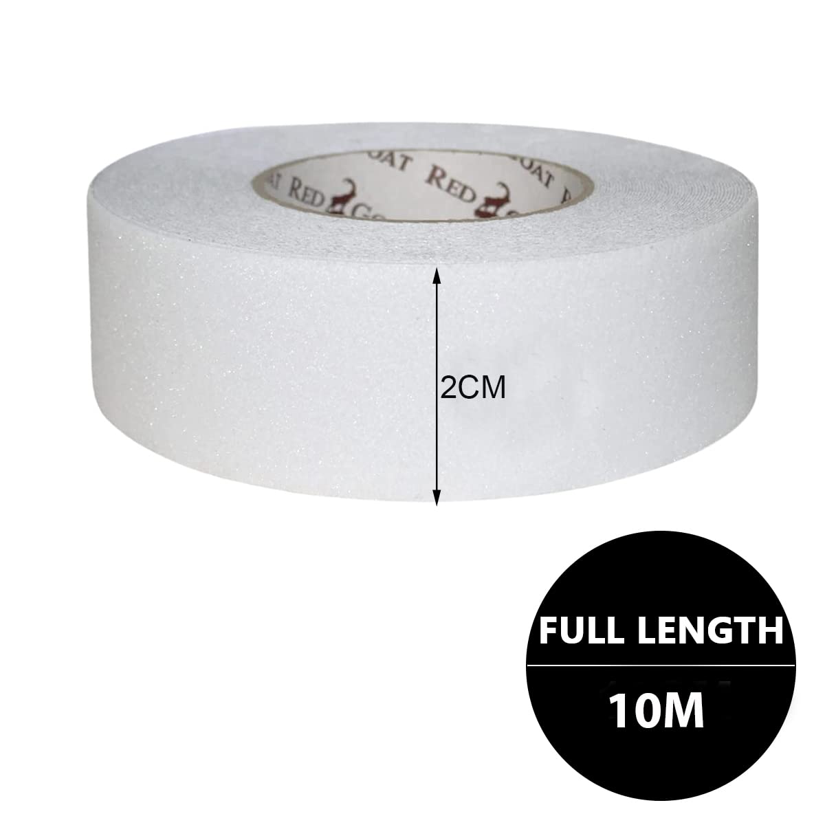 Nastro Antiscivolo Trasparente 2,5cm X 20m - Adesivo Sicurezza Per Scale Interni Ed Esterni - Foto 4