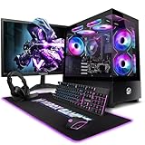 Vibox I-96 PC Gaming Completo • Monitor 22" • AMD Ryzen 3 3200G 4 Cores • Radeon Vega 8 • 8GB RAM • 480GB SSD • Linux OS • WiFi