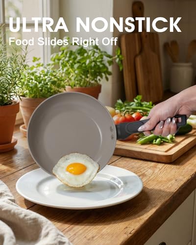 Save $5 on UFIRE 8" Ceramic Nonstick Frying Pan - Code 57VWBBJR