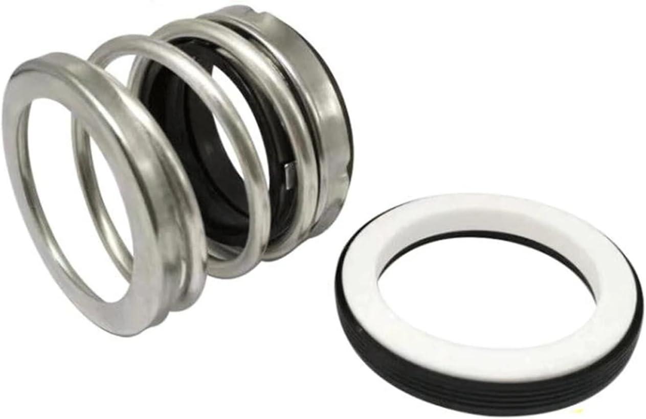 Hardware Fittings CE-CA-NBR BIA Series 12/16/18/20/25/30/35/38/40/43/45/50/55/60mm Mechanical Shaft Seal Single Spring for Water Pump Mechanical Seal(CE-CA-NBR-16MM)