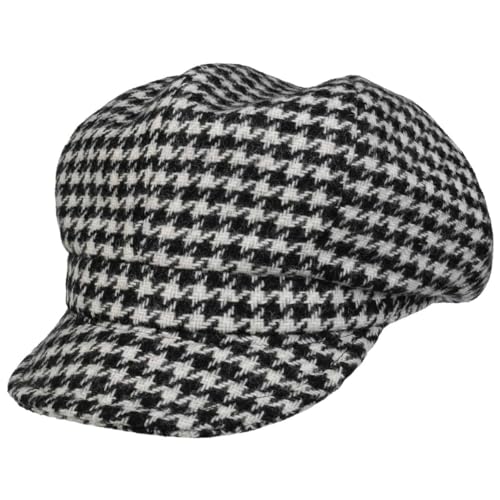 Casquette Gavroche ajustée finis les cheveux décoiffés par le vent