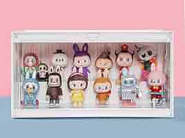 POPMART フィギュアコンテナ(白) 楽天市場】POP コンテナボックス クリア(組立式) : POP MART