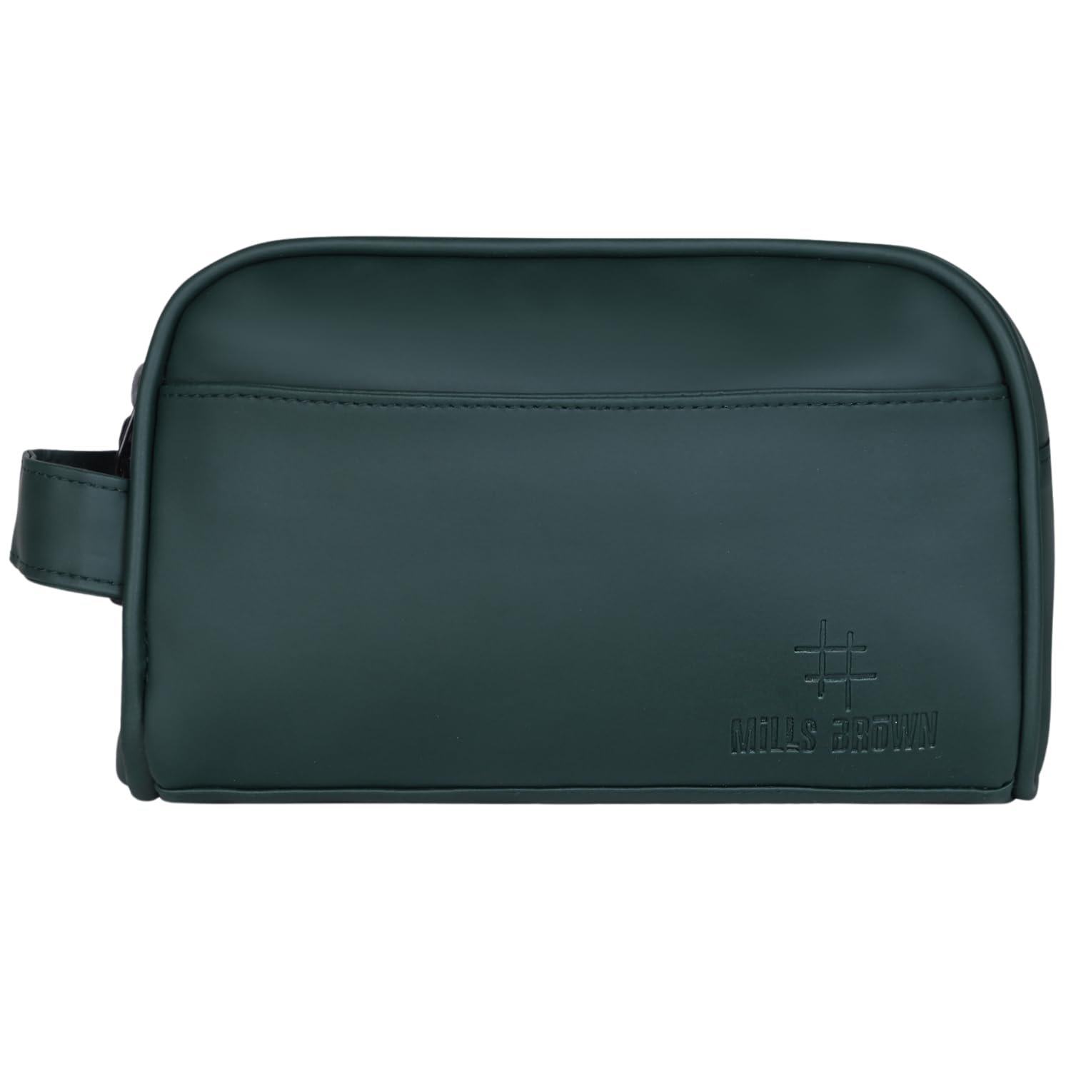 Toiletry Bag for Men n Women, Multipurpose Cosmetic, Cash n Grooming Organizer, Lightweight Polyester Travel Pouch_Green-image-7