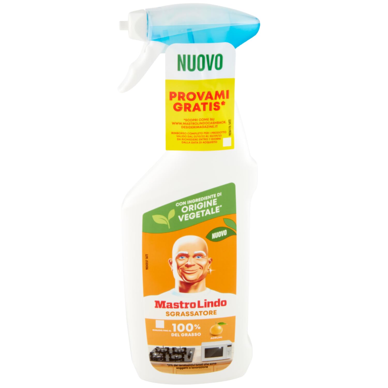 Sgrassatore Antigrasso con Essenza di Agrumi 500 ml – Pulizia Profonda in Cucina – Variazioni 4/8/12 Pezzi (12)