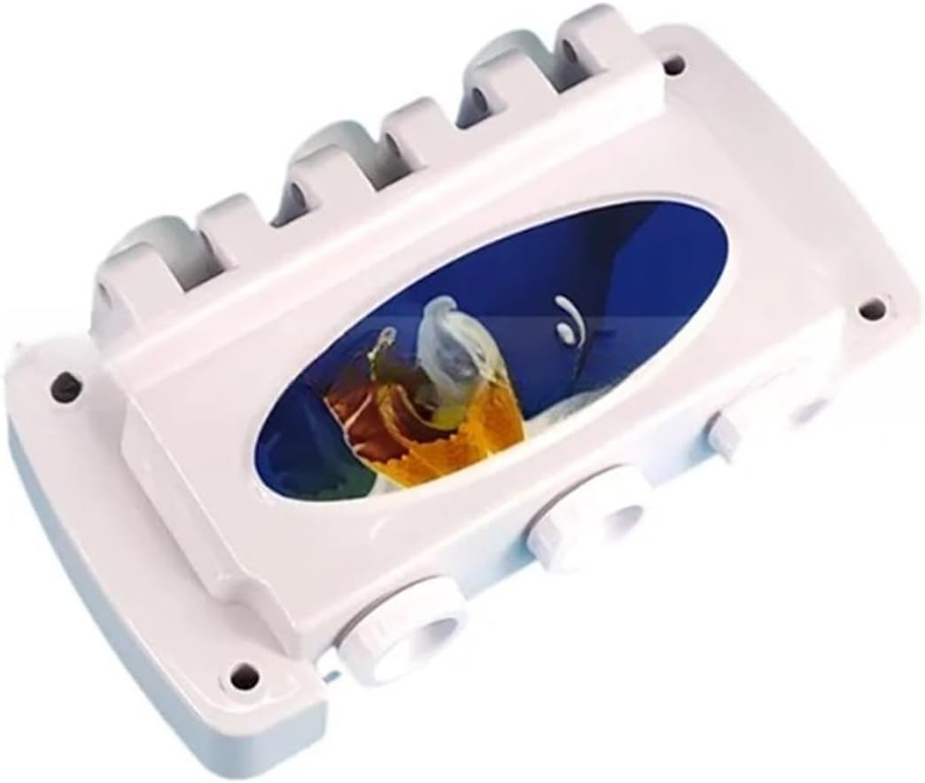 ALturn One Set Special White Valve Block Front Panel Door Fitting ，Compatible for BQL ，Soft Ice Cream Machines Spare Parts Accessories Replacement