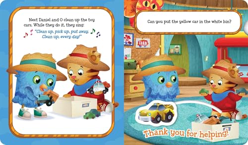 Daniel Tiger Cleans Up