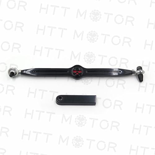 Miniatura 10 de HTTMT MT288-014 - Enlace de cambio de marchas de aluminio cromado compatible con Harley CVO Electra Glide Fat Boy Heritage Softail ajustable