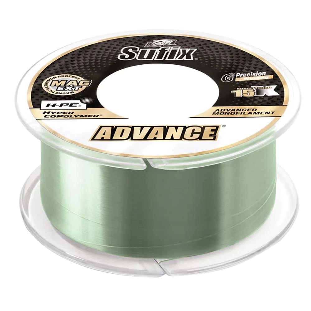 Advance Lo-Vis Green Monofilament 250-330 Yard Spools
