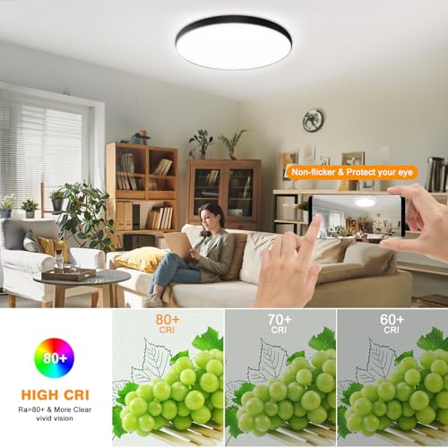 Plafonnier LED dimmable pour régler le manque de lumière - 5