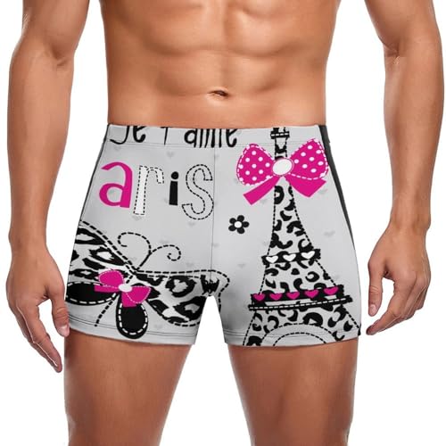 Maillot de bain slip homme Tour de Paris pour natation performance