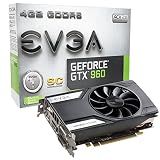 EVGA GeForce GTX 960 Super Clocked ACX 2.0 4GB GDDR5 128 Bit Gaming Graphic Card (04G-P4-3962-KR) (Renewed)