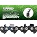 8TEN Ripping Chainsaw Chain 28 Inch .063 3/8 92DL for Stihl 44 56 MS 441 650 660 661 (2 Pack)