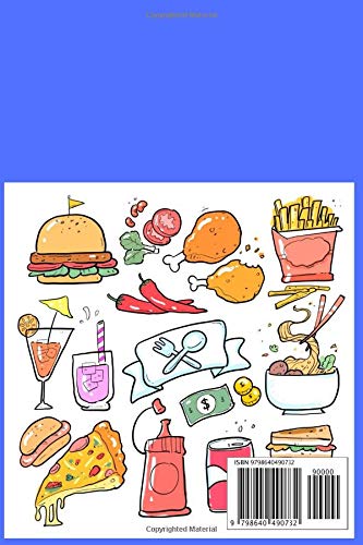 Blank Recipe Book : Empty Food Journal Notebook To Write In Favorite Recipes Create Your Own Personalized Cookbook: Personal Recipe Book For Kids Make Your Own Dishes Cakes Desserts Drinks image 2