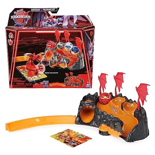 BAKUGAN Ning Set Dragon 3S1 F23, Talla única (Spin Master 6068108)