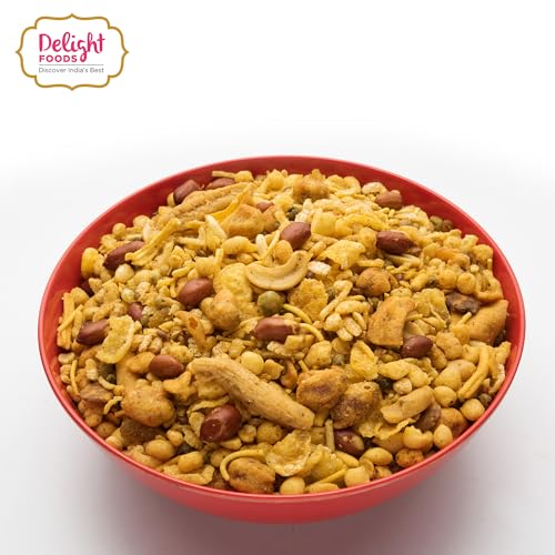 Image of Delight Foods All In One Mixture 250g | Maharashtrian Namkeen Chiwda | Spicy & Crunchy Traditional Savory Mix Snacks | Ready to Eat