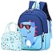 POWOFUN Kids Preschool Kindergarten Backpack Lightweight Cool Cute Cartoon Travel Backpack With Lunch Bag For Boys Girls