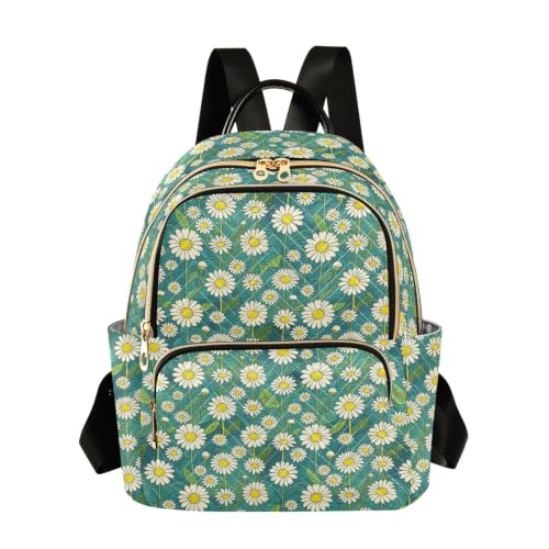Sac à dos shopping floral marguerite pour vos balades en ville et votre quotidien