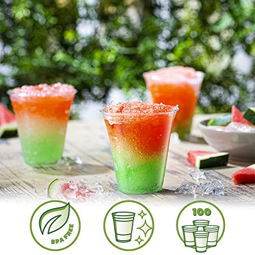 12 oz. Clear Plastic Cups - Image 4