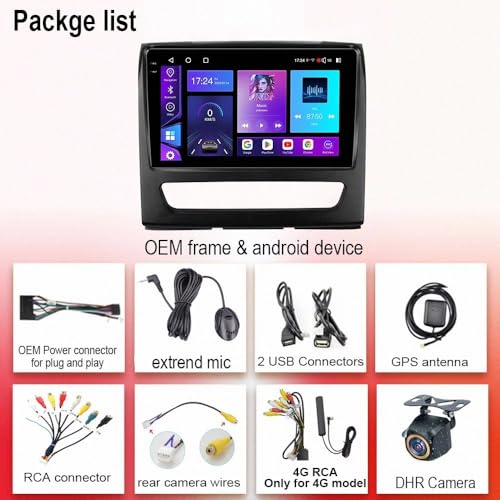Radio coche 2 DIN con cámara trasera para JAC Sunray 2011-2017 6