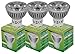 Produktbild Trango 3er Pack GU1003*3 GU10 LED Leuchtmittel  4,2 Watt - 3000K warmweiß zum Austausch GU10 & MR16 Halogen Leuchtmittel, für Einbauleuchten, Deckenstrahler, Einbaustrahler, Deckenleuchte, Spots