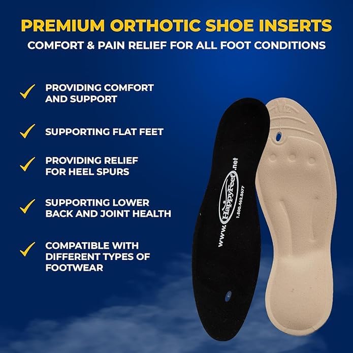 Plantillas ortopédicas Happy Feet para fascitis plantar miniatura 4