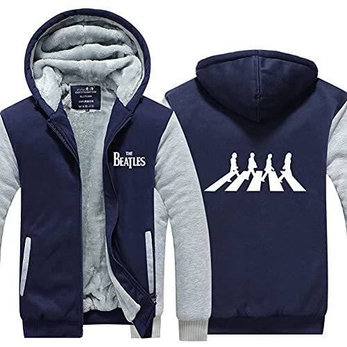 CYFCXK Sweat-Shirt pour Hommes Les Beatles Pull À Capuche À Manches Longues Hiver Chaud Manteau Épais Doublure en… - Les Beatles, Paul McCartney, John Lennon, RIngo Starr, George Harrison CYFCXK Sweat-Shirt pour Hommes Les Beatles Pull À Capuche À Manches Longues Hiver Chaud Manteau Épais Doublure en…