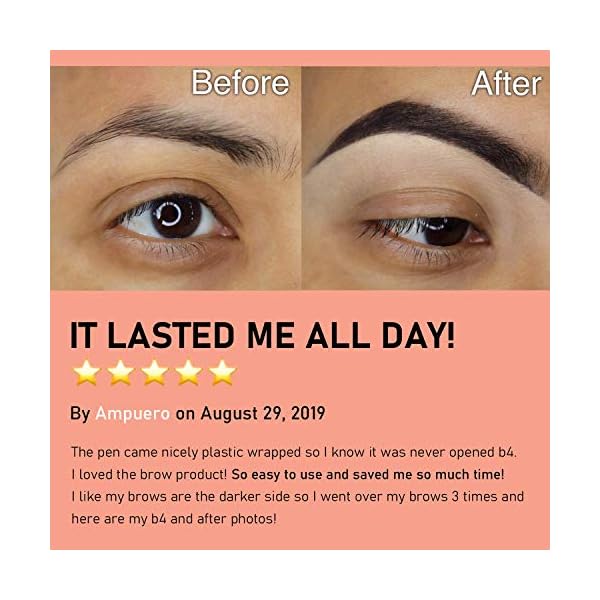 iMethod Eyebrow Pen - iMethod Eyebrow Pencil with a Micro-Fork Tip Applicator Creates Natural Looking Brows Effortlessly and Stays on All Day, Blonde