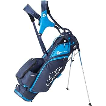 SUN MOUNTAIN　スタンド式 キャディバッグ ゴルフ 軽量 ネイビー MATCHPLAY スタンドキャディバッグ(【男性】キャディバッグ)|Sun