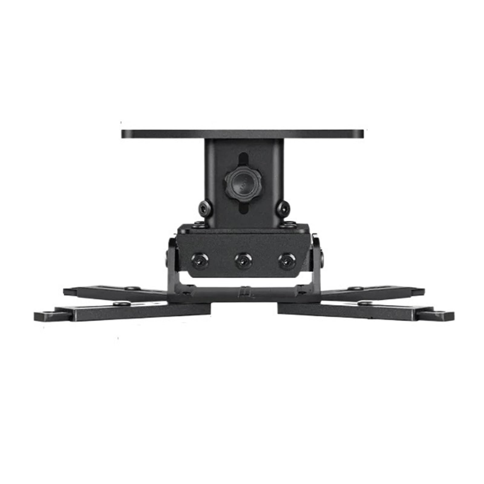ZENY896V Projector Wall Mount Projector Mounts, Aluminum Alloy Suspended, Adjustable Height, Telescopic Wall Projector Hanger(Black,Large)