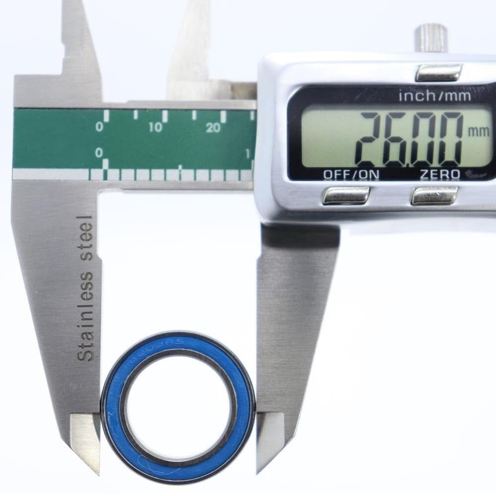 10 sztuk 6803RS łożysko 17x26x5mm ABEC-3 do elektrycznego R/c samochód ciężarowy 6803 RS 2RS łożyska kulkowe 6803-2RS,Zwiększona trwałość