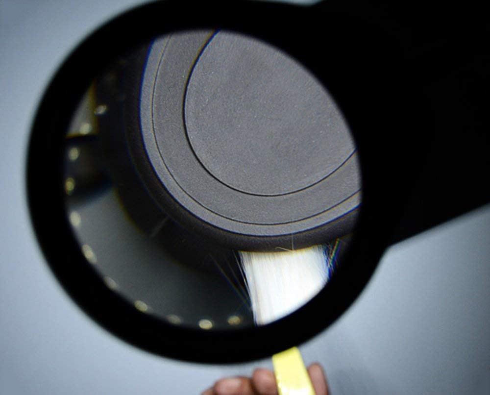 Loupe 10X pour Enfants et Personnes âgées, loupe Optique en Acrylique 20X, pour réparation de Montres et Identification
