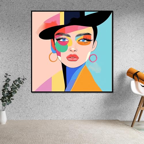 Impression d'art pop art murale pour raviver un mur blanc